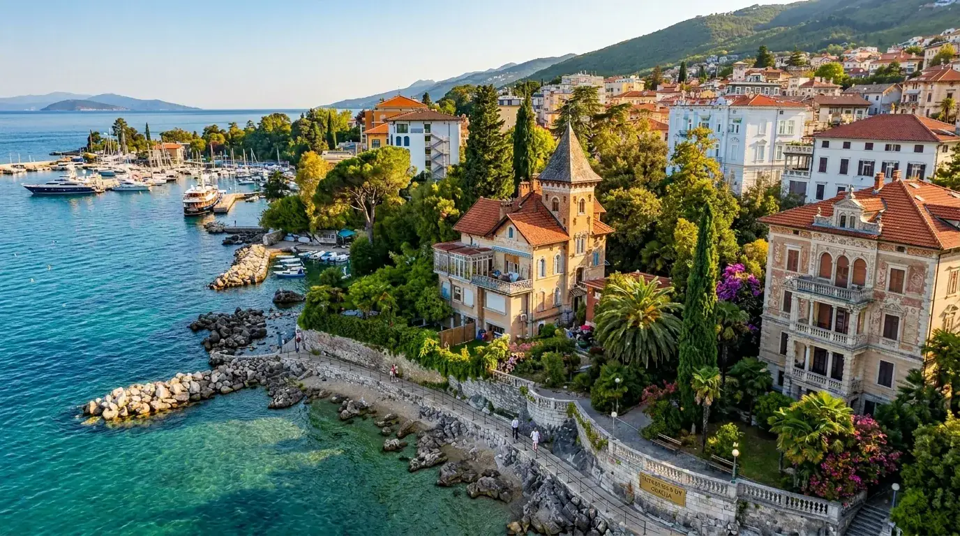 Apartment Opatija - Meerblick