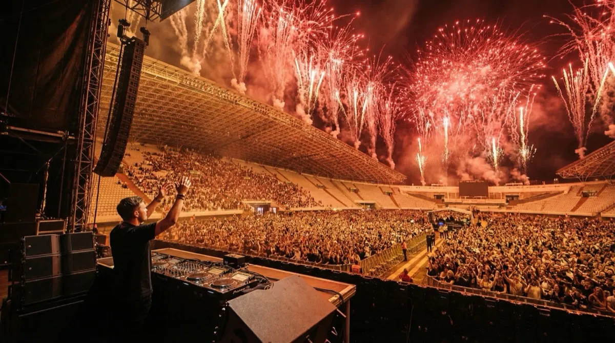 Ultra Music Festival in Split am Strand